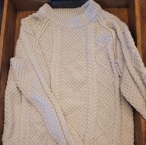 Llbean fisherman's sweater